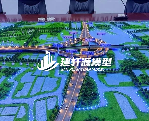 文山高速公路沙盘定制